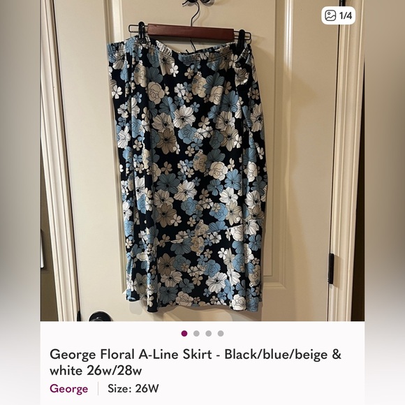 ** 5 Different skirts** FIVE** size 24-26 various brand - Picture 5 of 6